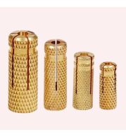 Brass Anchor Inserts for Concrete and Masonry Fixing, Internal Thread Anchors for Secure Bolting of Frames, Machinery and Structural Components